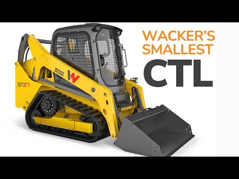 Wacker Neuson Unveils Its Smallest CTL, the ST27