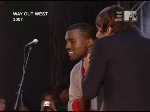 Kanye West feat Peter Bjorn and John - Young Folks (Way Out West Festival 11-08-07) (2007)