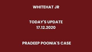 Whitehat Jr|Today's update