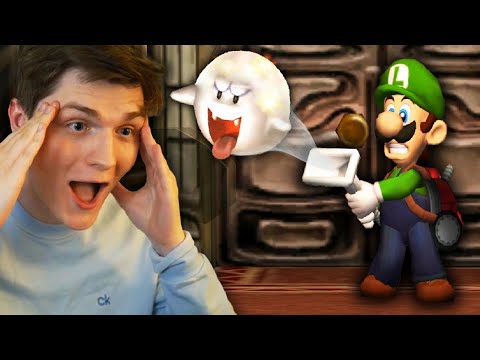 Reacting to a PERFECT Luigi's Mansion Speedrun (NEW Luigi's Mansion TAS)