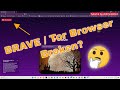 Tor Browser In Brave Brower Always Shows Disconnected (How To Reconnect?)