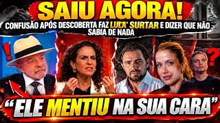CONFUSÃO APÓS DESCOBERTA FAZ LULA SURTAR E DIZER QUE NÃO SABIA DE NADA