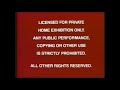 FBI Warning Red Screen 90s