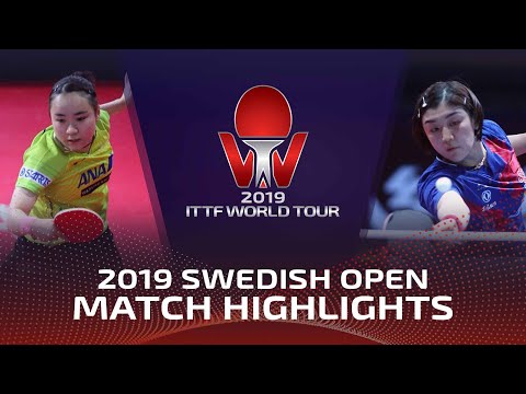 [2019 ITTF Swedish Open (Final)]  Chen Meng vs Mima Ito 2019.10.7