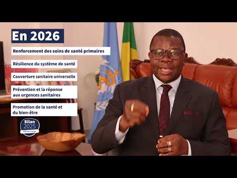 Bilan 2025 du bureau de l'OMS en République du Congo