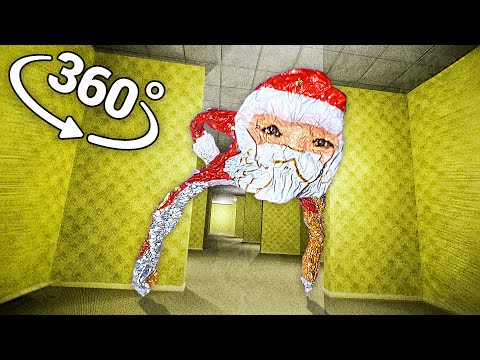 goo goo gaga meme - Backrooms in 360° Video | VR / 8K | ( GoGo GaGa Santa meme )