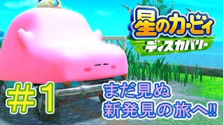 【実況】全てが未知の世界！？新たな形、3Dになって新発見の旅へ！！【星のカービィディスカバリー】Part1