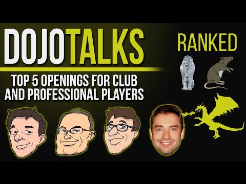 Ranking the Top 5 Openings (for Black) for Club/Pro Players (feat. GM Perelshteyn) | DojoTalks