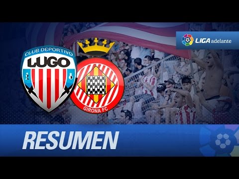 Resumen de CD Lugo (1-2) Girona FC