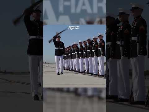 MARINE SILENT DRILL PLATOON!!!