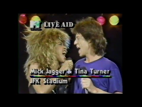 Mick Jagger & Tina Turner - State Of Shock (MTV - Live Aid 7/13/1985)