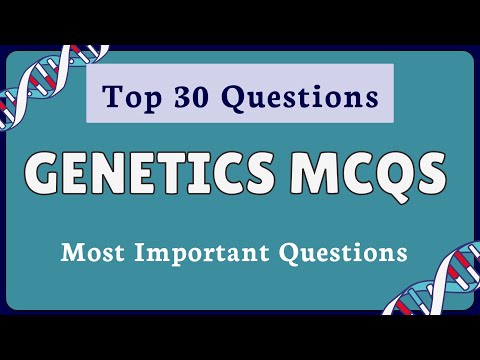 Genetics Mcqs | genetics mcq with answers | biology mcq