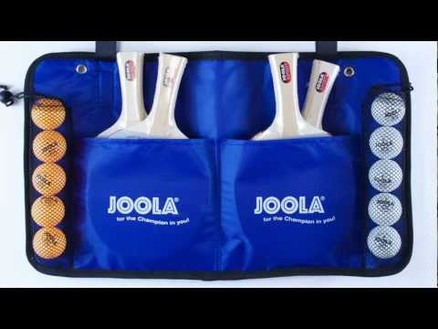 JOOLA Family Set with 4 Table Tennis Rackets & 10 Balls