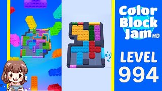 Solution du Niveau 994 de Color Block Jam