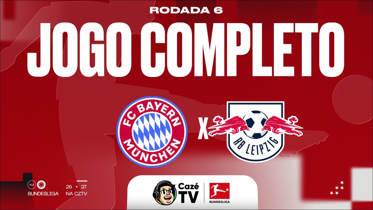 JOGO COMPLETO: BAYERN DE MUNIQUE X RB LEIPZIG | BUNDESLIGA 26/27 | 6ª RODADA