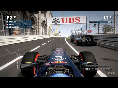 F1 2012 - Circuit de Monaco - Monte Carlo (Monaco Grand Prix) - Gameplay (PC HD) [1080p60FPS]