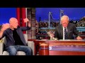 Bruce Willis Drinks His New Perfume David Letterman