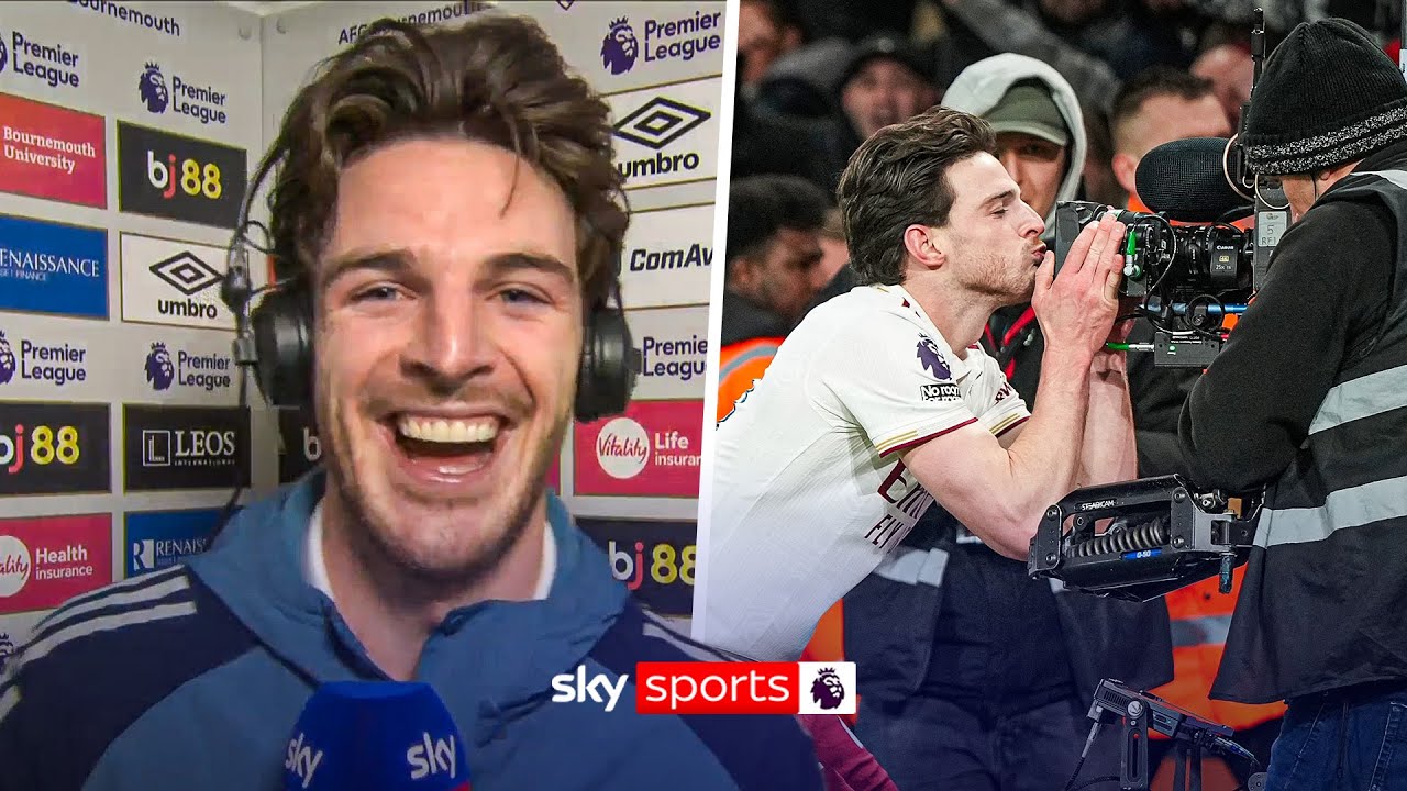 "We've been here before, we can't get complacent!" | Declan Rice on Arsenal's win over Bournemouth