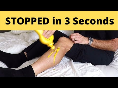How to stop calf cramps in 3 seconds (or at least SUPER Quick!)