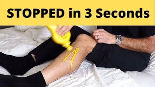 How to stop calf cramps in 3 seconds (or at least SUPER Quick!)