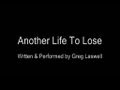 Another Life To Lose - Greg Laswell (with lyrics ...