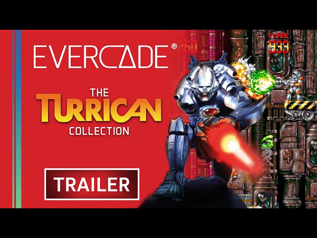 Evercade The Turrican Collection 1 video
