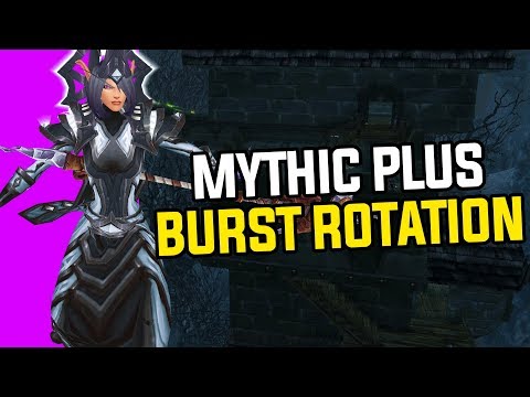Arcane Mage Mythic Plus Biggest Burst Rotation Guide - Legion 7.3