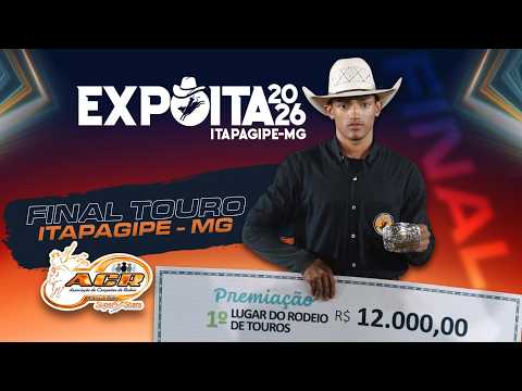 ITAPAGIPE-MG 2026 | DISPUTA FINAL em TOUROS