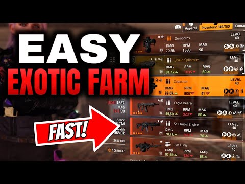 The *BEST EXOTIC FARMING Method* In The Division 2 Right Now! Exotic Caches, Targeted Loot. (2024)