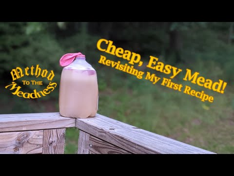 Cheap Beginner Mead Making: Looking Back at my First Mead (Part 1)