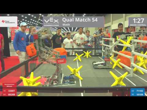 2017 VRC Math Q54 - 3388T 8828B vs 7110Z 1010R - 33 to 11