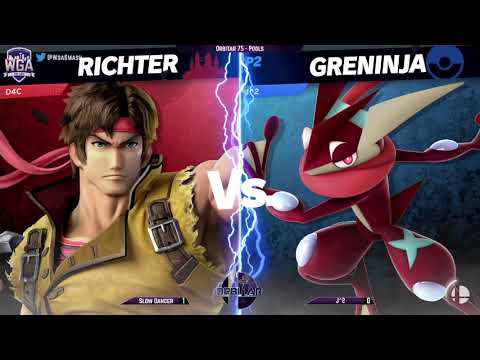 Slow Dancer (Richter) vs. J^2 (Greninja) - Orbitar 75 - Pools