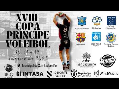 COPA PRINCIPE 2025 VIERNES 10 | SERVIGROUP PLAYAS DE BENIDORM - CV TEXTIL SANTANDERINA