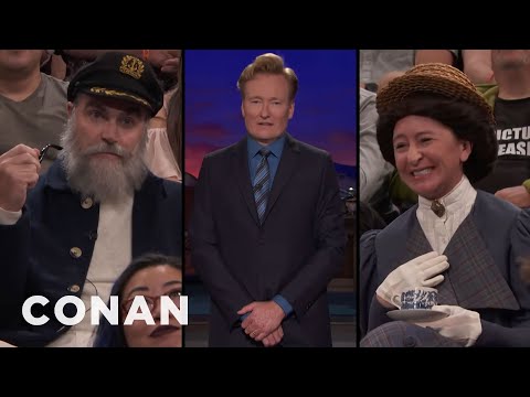 Conan Doesn’t Want Any Characters In The Audience Tonight | CONAN on TBS
