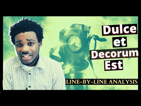 Dulce et Decorum Est || CSEC ENGLISH B POETRY LESSON