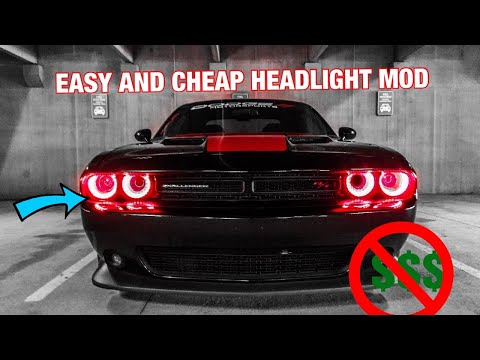 Quick, Easy, and Cheap Challenger DRL Halo Modification