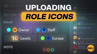 🎨 Uploading Role Icons on Discord — Add Personality & Style to Your Server!