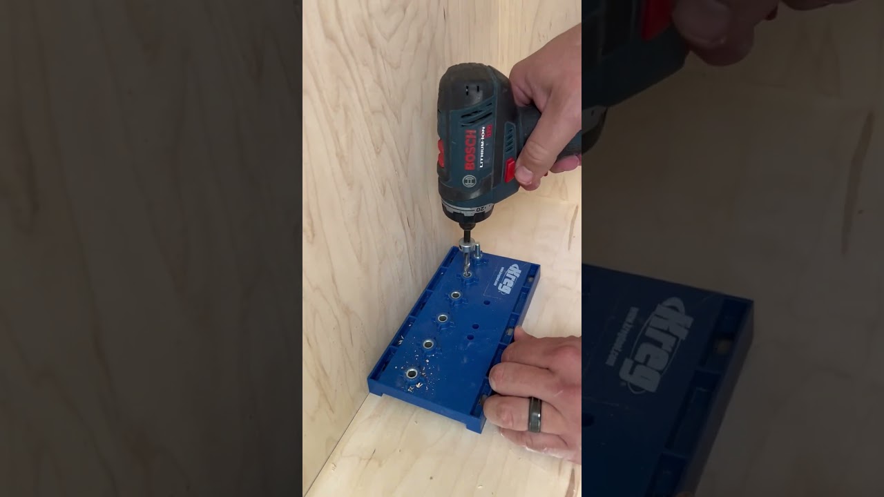 Cabinet Shelf Hole Jig 💯