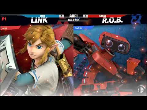 Ultimate ARFI: Jama (Link) vs SaSSy (ROB) - Pools WR2