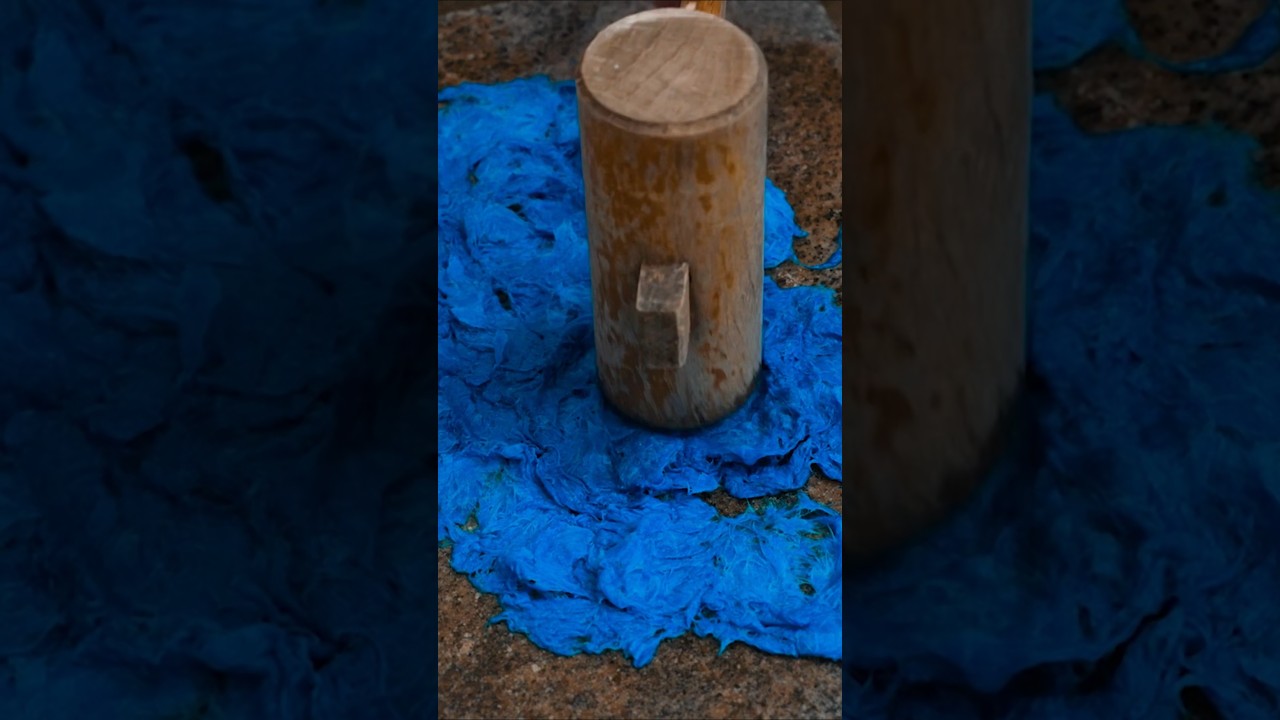 800Years of Tradition: The Process of Making Vibrant Washi #shorts #japan #handmade #asmr #process