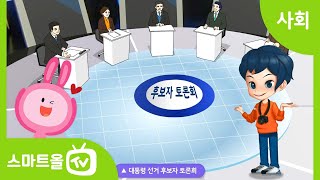 [6학년ㅣ사회] 6월 민주 항쟁 이후 민주화 과정 알아보기 (1) ㅣ 6학년 1학기/ 1. 우리나라의 정치 발전/ 1-1. 민주주의의 발전과 시민 참여 (3)