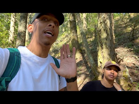 SHE GOT MAD AT ME FOR MAKING HER HIKE THROUGH THE WOODS!! *LET ME EXPLAIN*