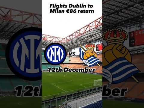 3 days in Milan with UCL tickets #football #ucl #intermilan #sport #soccer #worldcup #premierleague