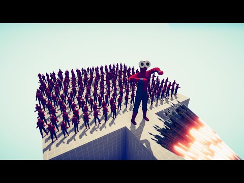 100x SPIDER MAN + GIANT vs. EVERY GOD | TABS - Totally Accurate Battle Simulator