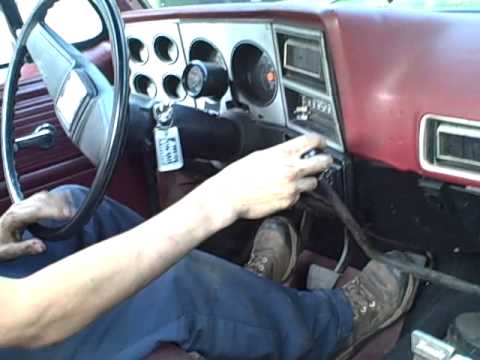 Shifting the 4 speed