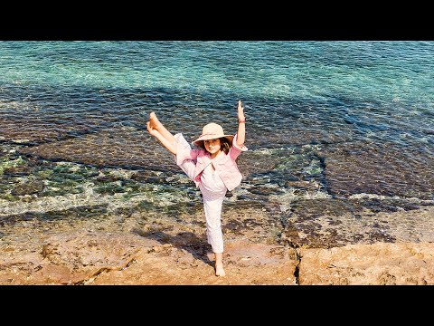 Arilena at Zouberi beach
