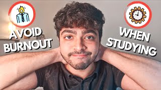 How to Avoid Burnout While Studying