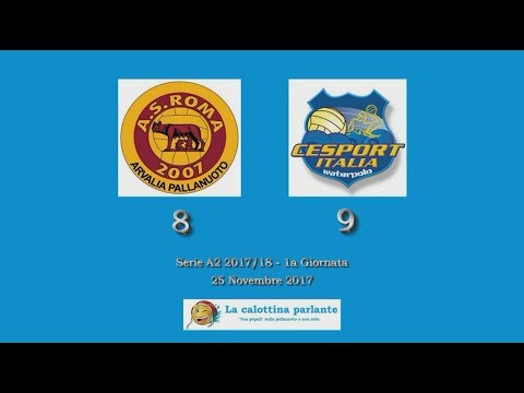 HILites Serie A2 2017/18 (1a Giornata) - Roma 2007 Arvalia vs. Studio Senese Cesport 8-9