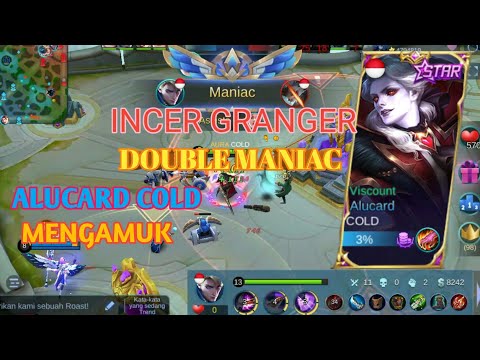 Maniac 2x Dalam 1Match!? l COLD TOP 1 Global ALUCARD