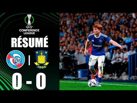 Résumé RC Strasbourg vs Brøndby IF 0-0  | UEFA Conference League, Barrages 2025-26